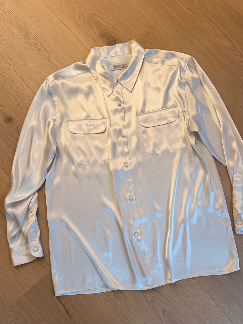 Vintage ‘90’s Satin Blouse